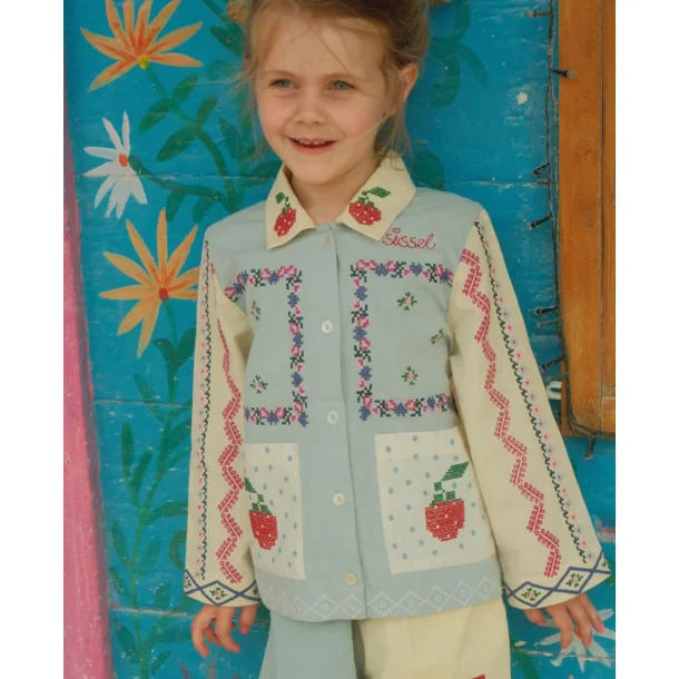 Sissel Edelbo - Louise Mini skjorte - Baby Blue