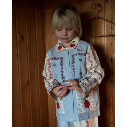 Sissel Edelbo - Louise Mini skjorte - Baby Blue