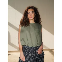 Gossia - Luana Tee - Dusty Green