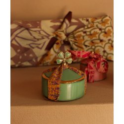  Doing Goods - Lucky Clover Circus Box Medium - Grn