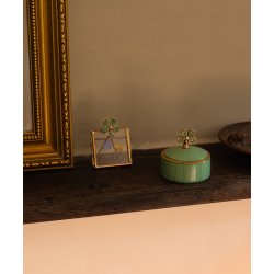  Doing Goods - Lucky Clover Circus Box Medium - Grn