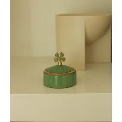  Doing Goods - Lucky Clover Circus Box Medium - Grn