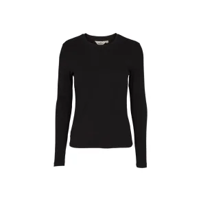 Basic Apparel - Ludmilla LS Tee - Black