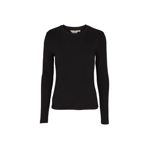 Basic Apparel - Ludmilla LS Tee - Black