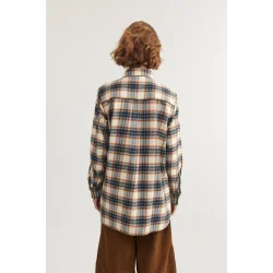 Basic Apparel - Lula Oversized Skjorte - Copen Blue/Birch