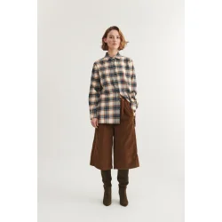 Basic Apparel - Lula Oversized Skjorte - Copen Blue/Birch