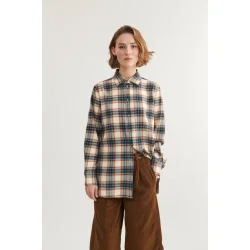 Basic Apparel - Lula Oversized Skjorte - Copen Blue/Birch