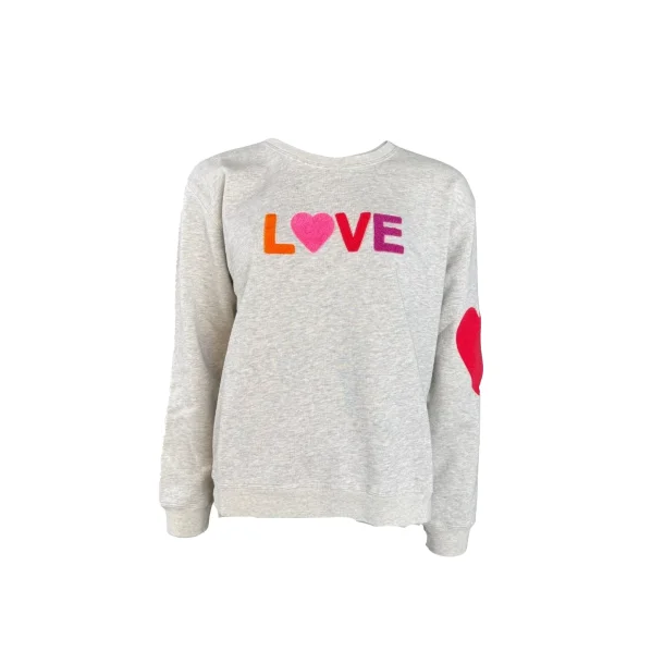 Lulu's Love - Sweatshirt Love - Grey Melange 