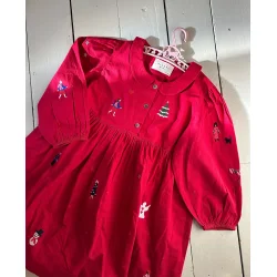 Sissel Edelbo - Luna Mini Kjole - Chili Pepper