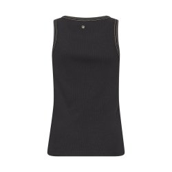  Mos Mosh - Ara Rib Tank Top - Black