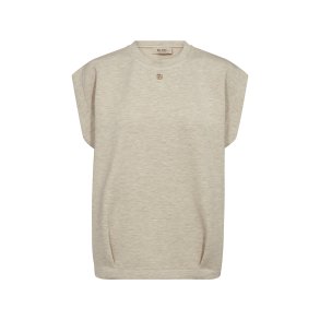 Mos Mosh - Namara O-SL Sweatshirt - Sesame