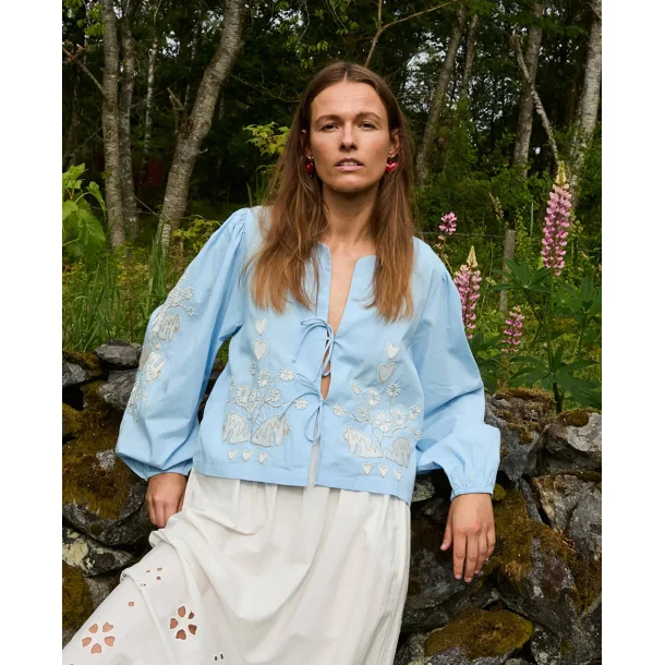 Sissel Edelbo - Maggan top - Light blue