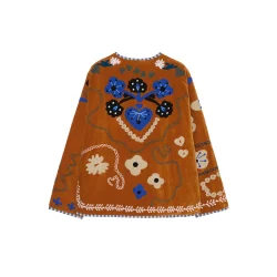 Sissel Edelbo - Maggie jakke - Velvet Brown - ONE SIZE