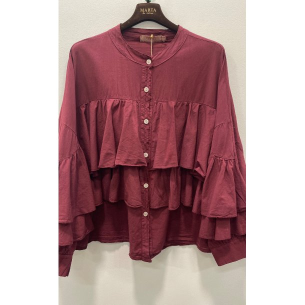 Marta - Debbie Blouse - Bordeaux