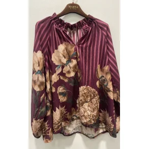 Marta - Octavia bluse - Bordeaux