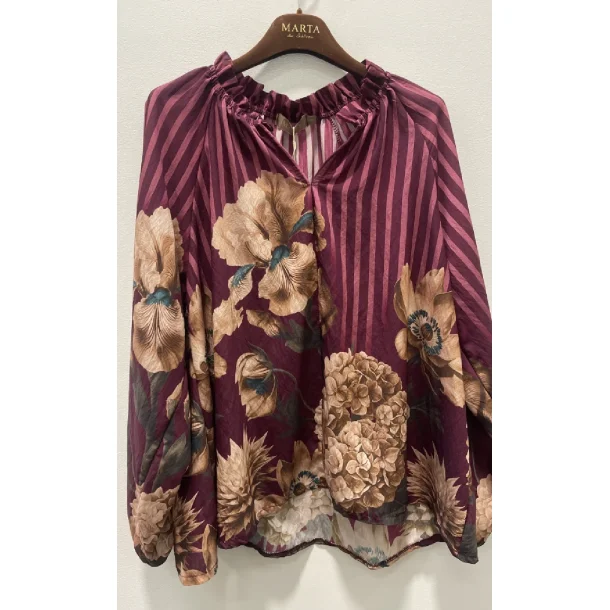 Marta - Octavia bluse - Bordeaux