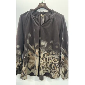 Marta - Una bluse - Moro