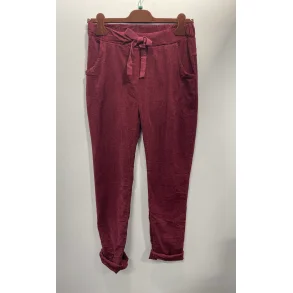 Marta - Pecan bukser - Bordeaux