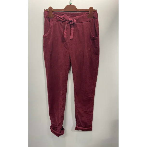 Marta - Pecan bukser - Bordeaux