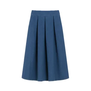 Marta - Aila Nederdel - Medium Blue