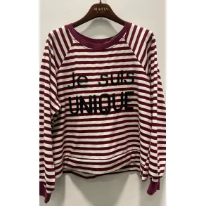 Marta - Fenja Sweat - Moro/Bordeaux