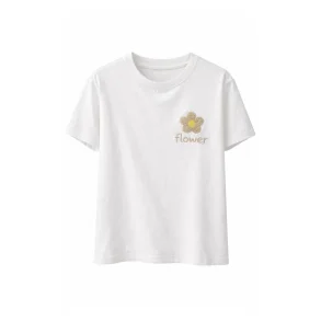 Marta - Avella T-shirt - White/Beige