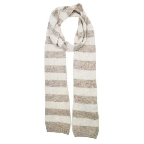 Marta - Silla Scarf - Taupe/Apricot - Onesize