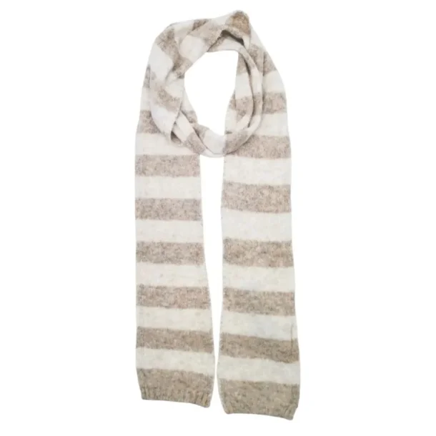 Marta - Silla Scarf - Taupe/Apricot - Onesize