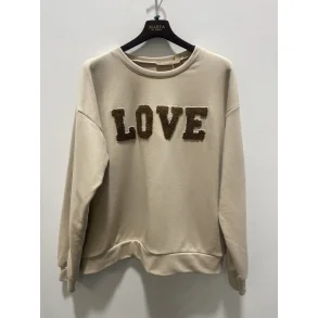  Marta - Jessa Sweatshirt - Beige/Brown