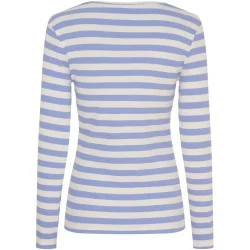 Mdc Begonia LS Tee - Celeste