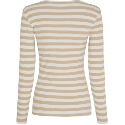 Marta - Begonia LS tee - Beige
