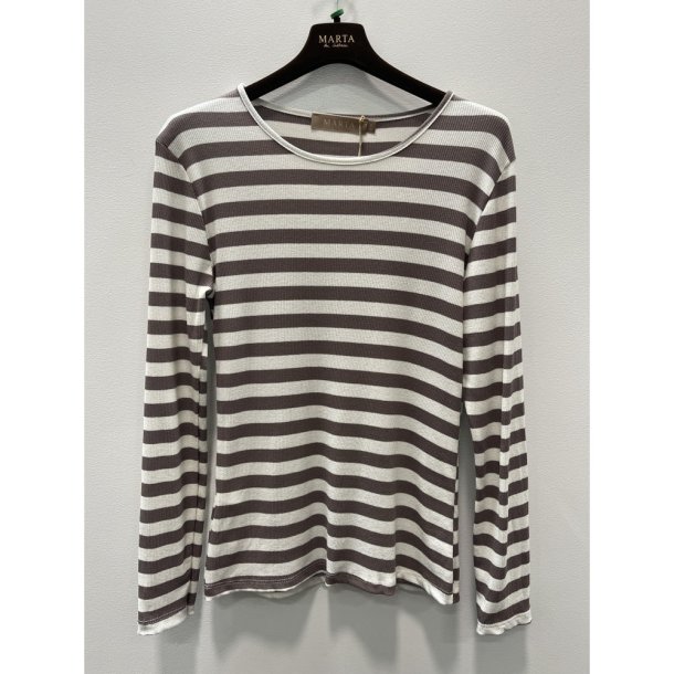 Marta - Begonia LS tee - Tortora