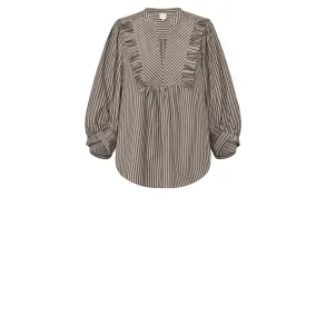 Gossia - Mee Liv Blouse - Brown Stripes
