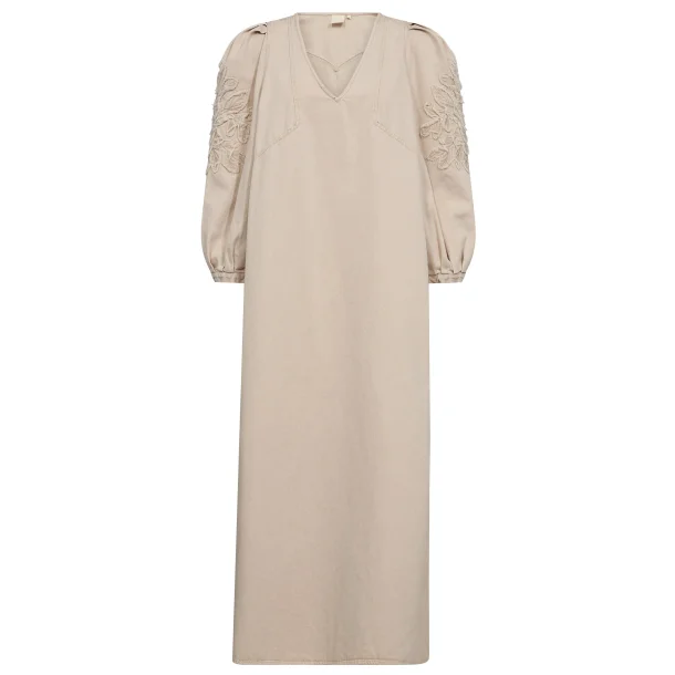 Gossia - Melisse Kjole - Creme Washed