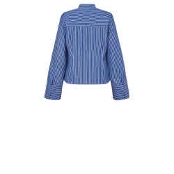 Gossia - Micalla Skjorte - Blue White Stripes