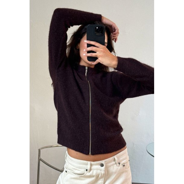 Boii - Milla Zipper Strik - Bordeaux