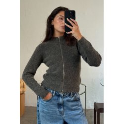 Boii - Milla Strik zipper - Mole Melange