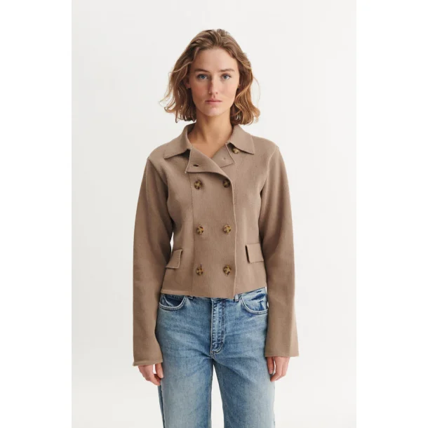 Basic Apparel - Mima Jakke - Greige