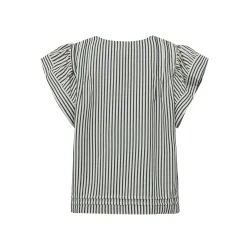 Gossia - Minka Jo Bluse - Creme Army Stripes 