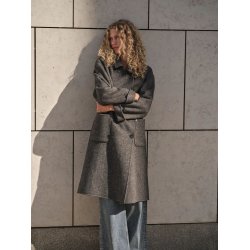 Mos Mosh - Lucca Barkley wool coat - Phantom