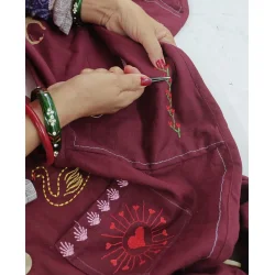 Sissel Edelbo - My Mini Jakke - Burgundy