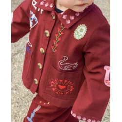 Sissel Edelbo - My Mini Jakke - Burgundy