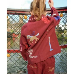 Sissel Edelbo - My Mini Jakke - Burgundy