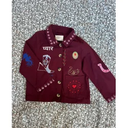 Sissel Edelbo - My Mini Jakke - Burgundy