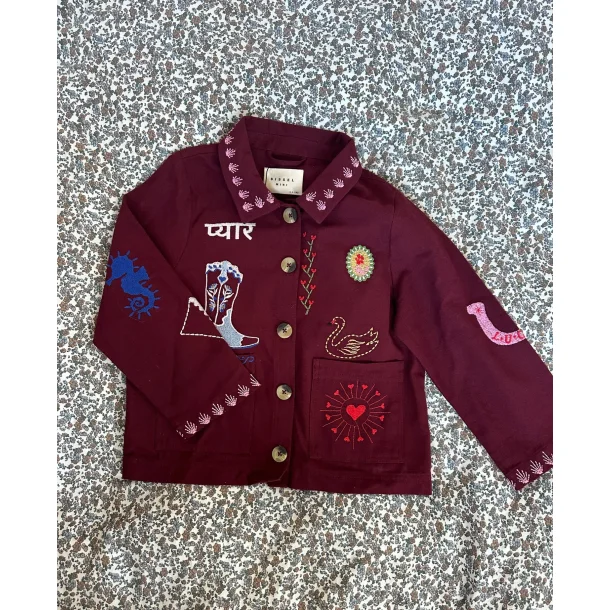 Sissel Edelbo - My Mini Jakke - Burgundy