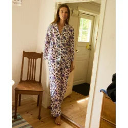 Sissel Edelbo - Nuit pyjamas s�t - Purple flower
