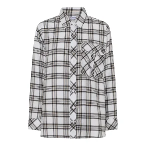 Humble By Sofie - Olivie Skjorte - Off White Combi