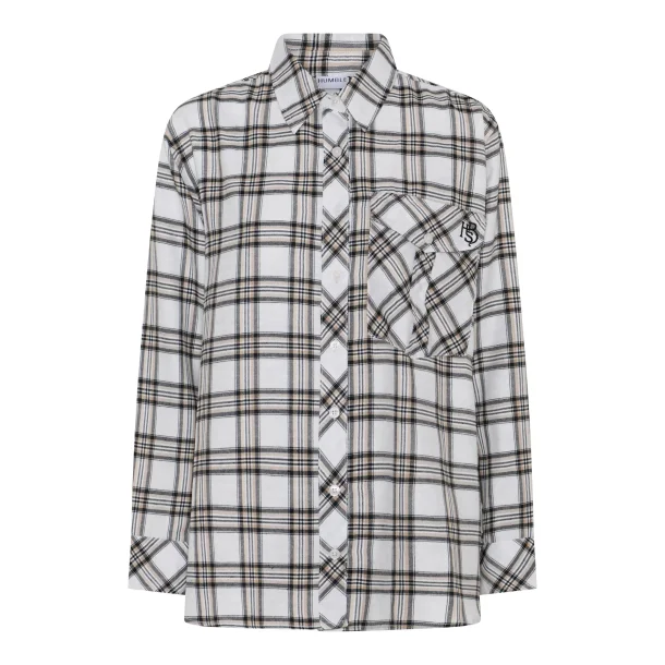 Humble By Sofie - Olivie Skjorte - Off White Combi
