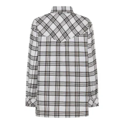 Humble By Sofie - Olivie Skjorte - Off White Combi