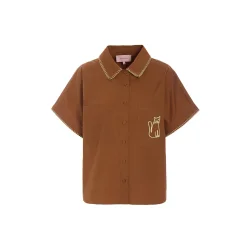 Hunk�n - Oda skjorte - Brown